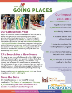 2019 Fall Newsletter